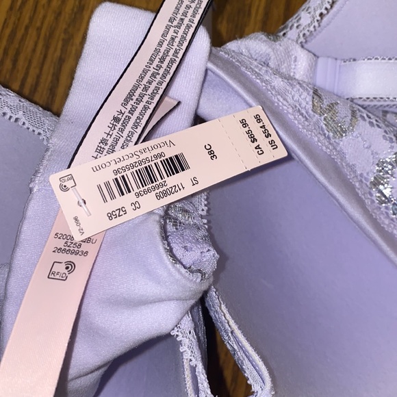 Body by Victoria Perfect Shape bra 38C NWT Lilac frost - Picture 6 of 7